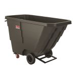 Suncast Commercial 1 Cubic Yard Construction Duty Tilt Truck, Black